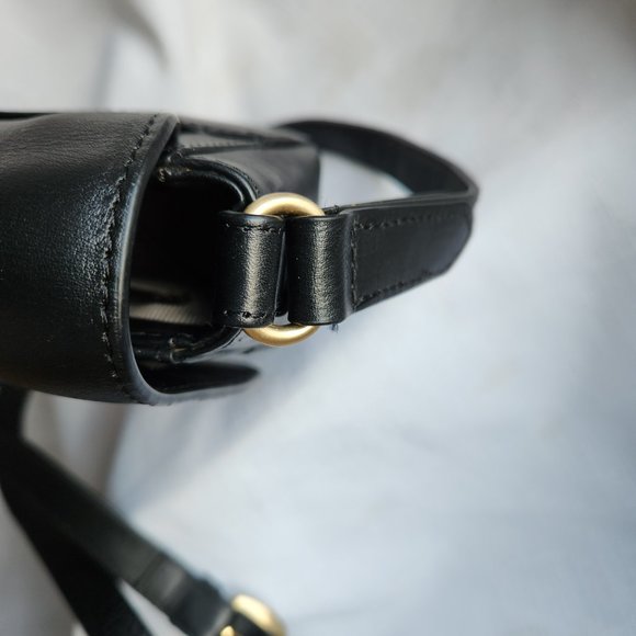 Radley London Black Leather Lady Crossbody Bag /Purse - Picture 8 of 16